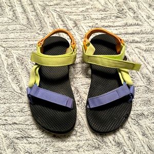 Girls Colorful Teva Sandals